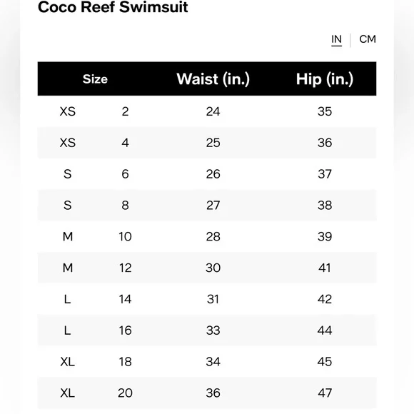 Coco Reef - Soar Ultra-High Black Swim Skort/Tummy Control.     Medium       NWT - Picture 9 of 9